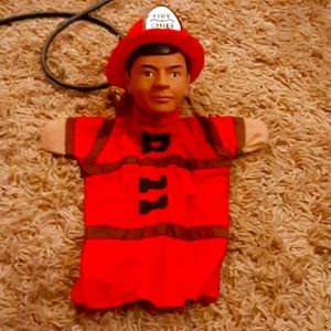 Fire chief puppet